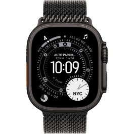 Apple Watch Ultra 3 GPS + Cellular MF1T4QFA - 49mm Caja de titanio negro - Correa Milanese Loop de titanio negro Grande