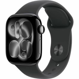 Apple MF854ZRA Watch Series 11 GPS + Cellular - 42 mm - Caja aluminio negro azabache - Correa deportiva negra M/L