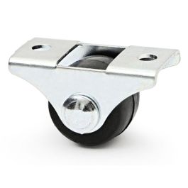 Q&Q Rueda Fija Devon con Aro de Nylon de Ø20mm H22mm en Color Negro, para Nido Precio: 0.49999983. SKU: B1G86KCVSS
