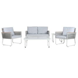 Sofa DKD Home Decor Blanco Blanco 69 x 79 x 128 cm Set de 5