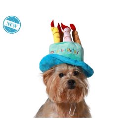 Disfraz para Perro Azul Gorro Cumpleaños