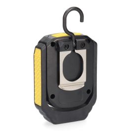 Edm Linterna LED Titan Work 10W 900lm Recargable Magnética USB Negra/Amarilla IP44