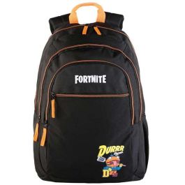 Fortnite Mochila Escolar Primaria Durrr Adaptable a Carro, Material Textil Resistente, para Niños de 7+ Años, 44x30x20 cm Fortnite Mochila Escolar Primaria Durrr Adaptable a Carro, Material Textil Resistente, para Niños de 7+ Años, 44x30x20 cm