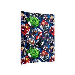 Papel De Regalo Basika Marvel Rollo Ancho 70 cm Longitud 2 Mt Diseños Surtidos 50 unidades