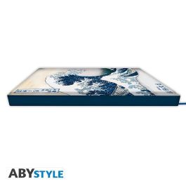 Abystyle Cuaderno Notas A5 Hokusai Great Wave Tapa Dura 180 Páginas