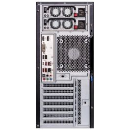 Supermicro SuperChassis 732I-R600B Servidor Mid-Tower 4x3.5" Bahías Fijas, Fuente 600W Redundante, Negro
