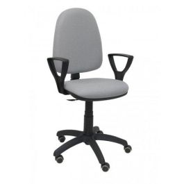 Silla Piqueras Y Crespo Ayna Brazos Fijos Mecanismo Contacto Permanente Con Regulacion De Profundidad Ruedas De Parquet Asiento Y Respaldo Tapizado Bali Gris Claro Precio: 142.49999995. SKU: S5702482