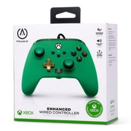 Power A 1518814-02 Mando con Cable Mejorado para Xbox Series X/S, Verde - Botones Asignables, Vibración Dual, Cable USB 3m Power A 1518814-02 Mando con Cable Mejorado para Xbox Series X/S, Verde - Botones Asignables, Vibración Dual, Cable USB 3m