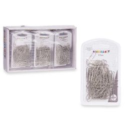 Set 100 Clips Silver Peq Pincello 7X10CM (24 Unidades) Set 100 Clips Silver Peq Pincello 7X10CM (24 Unidades)