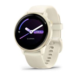 Garmin vívoactive 6 Reloj Inteligente de 42mm con Pantalla Táctil AMOLED de 1.2", GPS y Wi-Fi Integrado, Memoria 8GB, Correa de Silicona Blanca Precio: 318.4999994. SKU: B12MFS9DMP