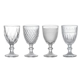 La Mediterranea Set 4 Copas Keros 330 cc Medidas Ø9x16.4 cm (12 Cajas)