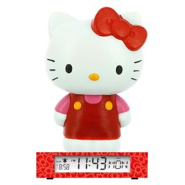 Kids Euroswan Lámpara 3D Hello Kitty & Friends con Despertador, Fecha, Luces y Sonido para Niños