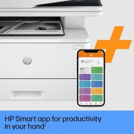 HP 4102fdn LaserJet Pro MFP Impresora Multifunción: Velocidad Impresión Rápida, Escáner Alto Volumen, Gestión Fácil