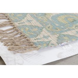 DKD Home Decor Alfombra Árabe Rojo Verde 290 x 0.5 x 200 cm (2 Unidades)