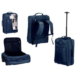 Mochila Trolley Cabina Azul Arte Regal 35x51x18 cm, 31.5 L (6 Unidades) Precio: 139.79000046. SKU: B13CP4R5WN