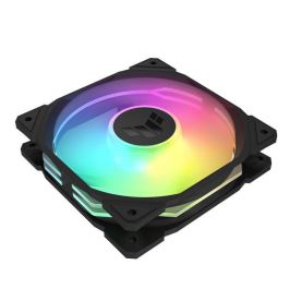Asus TR120 ARGB Ventilador Chasis 120mm Alta Presión Estática y Flujo Aire, Iluminación Personalizable, Grosor 28mm, PWM