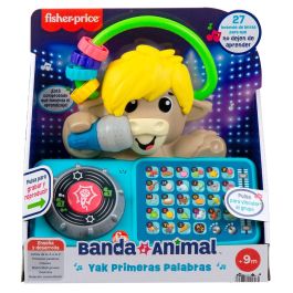 Fisher-Price Hyk92 Link Squad A to Z Yak Juguete de Aprendizaje Interactivo Banda Animal con Música y Luces para Bebés +9 Meses Fisher-Price Hyk92 Link Squad A to Z Yak Juguete de Aprendizaje Interactivo Banda Animal con Música y Luces para Bebés +9 Meses