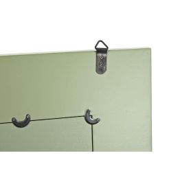Espejo de pared DKD Home Decor Rojo Verde Dorado Oriental 70 x 2 x 90,5 cm