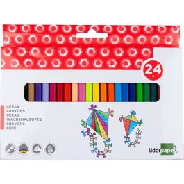 Lapices Cera Liderpapel Caja De 24 Unidades Colores Surtidos