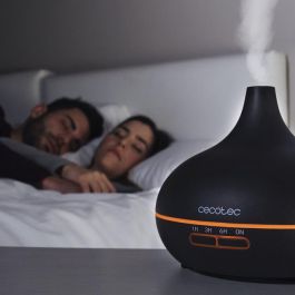 Cecotec Pure Aroma 300 Yin Humidificador Ultrasónico 0.3 L Negro, Madera 10 W