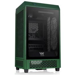 Thermaltake The Tower 200 TG Dark Green Mini Tower PC Verde Oscuro Mini-ITX para Gaming con Panel de Vidrio Templado
