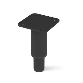 Q&Q Pata Metálica Stormy con Placa, Altura Ajustable 90-150mm, Diámetro 35mm, Acabado Negro para Sofás y Muebles Precio: 2.50000036. SKU: B1AG3B4XQY