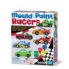 Hape Kit Moldea y Pinta Camiones y Coches de Carreras para Niños 5+ Años