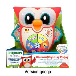 Fisher-Price Hjn63 Búho Interactivo Linkimals Aprende Conmigo en Griego, Luces, Sonidos y Frases para Bebés +18 meses Precio: 17.78999959. SKU: B1BTWP8748