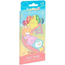 Jovi Rotuladores Kawaii Pastel Felt Pens - Estuche de 8 Unidades, Punta de 3 mm, Grip Triangular Ergonómico Jovi Rotuladores Kawaii Pastel Felt Pens - Estuche de 8 Unidades, Punta de 3 mm, Grip Triangular Ergonómico Precio: 1.5900005. SKU: B1JLKE4Q5D