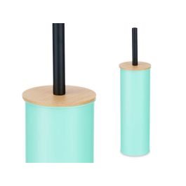 Escobillero Metal con Tapa de Bambú Menta - Berilo 9.5x27.2x9.5 cm (6 Unidades) Escobillero Metal con Tapa de Bambú Menta - Berilo 9.5x27.2x9.5 cm (6 Unidades)