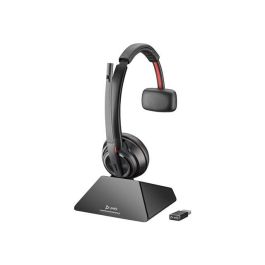 Poly Savi 8210 Office Auriculares Inalámbricos Monoaurales DECT/Bluetooth, Micrófono Cancelación Ruido, Certificado Zoom