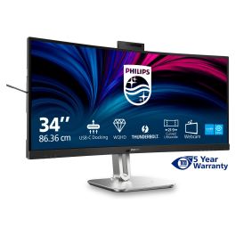 Philips Monitor 34B2U6603CH 34" 3440x1440 Wide Quad HD 120Hz VA USB-C HDMI DP Gris