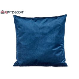 Giftdecor Cojín de Terciopelo Azul 60x60 cm - Poliéster (4 Unidades) Giftdecor Cojín de Terciopelo Azul 60x60 cm - Poliéster (4 Unidades)