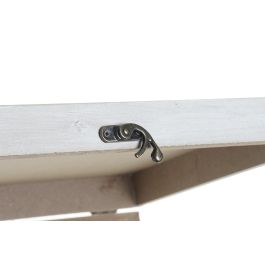 DKD Home Decor Jarrones Modernos MDF Negro Dorado Blanco 6 x 31.5 x 46.5 cm (2 Unidades)