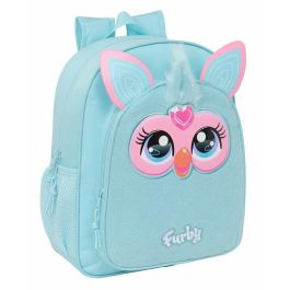 Safta Mochila Escolar Junior Adaptable para Carro con Diseño Furby - 380x320x120 mm
