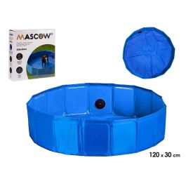MASCOW Piscina Perro Poliester Plegable Antideslizante Azul 120x30 cm (Set de 4) Precio: 103.4999999. SKU: S3609749