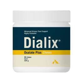 Vetnova Dialix Oxalate Plus 90 Masticables - Suplemento para Salud Urinaria y Renal, Reduce Formación de Urolitos de Oxalato, Urato y Cistina Precio: 48.95. SKU: B1BZ9DV7FY