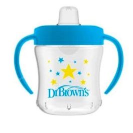 Dr. Brown's Vaso de Transición con Asas y Boquilla Blanda Suave para +6 Meses, 180ml Precio: 12.68999963. SKU: B1H6TEAQJJ