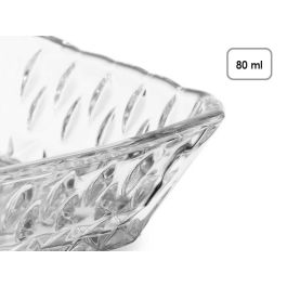 Salsero de Vidrio Cuadrado Vivalto 80 ml 8x3x8 cm (72 Unidades) Salsero de Vidrio Cuadrado Vivalto 80 ml 8x3x8 cm (72 Unidades)