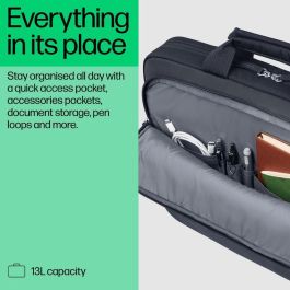 HP Bolsa para Portátil 16 pulgadas Everyday Odyssey Gris Duradera para Proteger y Organizar, Hecha con Materiales Reciclados HP Bolsa para Portátil 16 pulgadas Everyday Odyssey Gris Duradera para Proteger y Organizar, Hecha con Materiales Reciclados