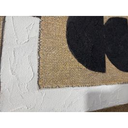 DKD Home Decor Cuadro Moderno Lienzo y PS Marrón Negro 4.5 x 123 x 83 cm (2 Unidades)