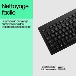 HP Teclado 125 Wired - ESP para Uso Diario y Productividad