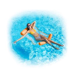 Hamaca de Agua Flotante Individual para Piscina Pulok InnovaGoods Hamaca de Agua Flotante Individual para Piscina Pulok InnovaGoods