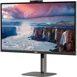 AOC Q27V5CW/BK Monitor 27" QHD IPS USB-C con Webcam, HDMI y DisplayPort