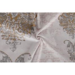 ASI8683342462983 - Juego de cama: 1 funda nórdica 220x240 cm + 2 fundas de almohada 60x60 cm - 100% algodón reforzado - Marrón