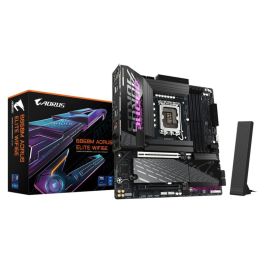 GIGABYTE B860M AORUS ELITE WIFI6E Placa Base micro ATX Intel B860 LGA 1851 DDR5 9200MHz PCIe 5.0 Wi-Fi 6E 2.5GbE LAN Precio: 215.68999958. SKU: B1FG4DZMQR
