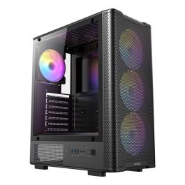 ANTEC VX-320 ARGB Midi Tower PC Negro con 3 ventiladores frontales y 1 trasero preinstalado para una refrigeración óptima ANTEC VX-320 ARGB Midi Tower PC Negro con 3 ventiladores frontales y 1 trasero preinstalado para una refrigeración óptima Precio: 57.49999981. SKU: B16KV2YR7P