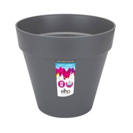 Elho Maceta redonda con ruedas Loft Urban con tanque de agua integrado Ø 40 cm Gris antracita Elho Maceta redonda con ruedas Loft Urban con tanque de agua integrado Ø 40 cm Gris antracita