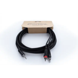 Cordial Cable Y Mini-Jack Estéreo / 2 Rca 3 M