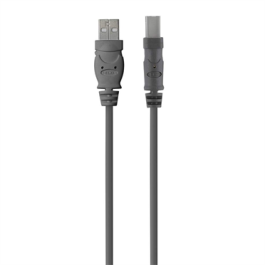 Cable USB 2.0 Belkin F3U154BT3M Impresora 3 m Negro Gris Precio: 31.50000018. SKU: B17W9YJWWZ